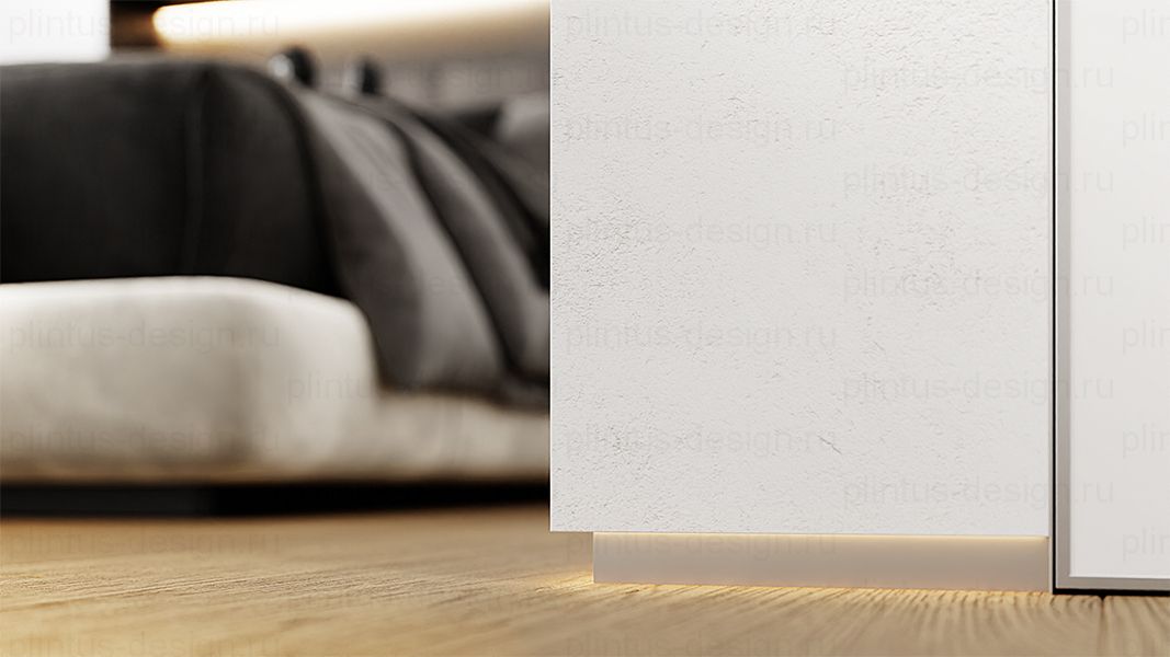 FD-04 теневой профиль серебристый