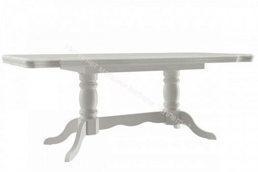 Стол раздвижной Дижон, Белый матовый