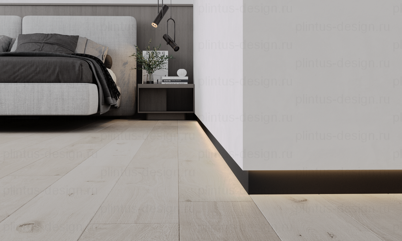 Ликорн С-04.2.3 скрытый плинтус чёрный