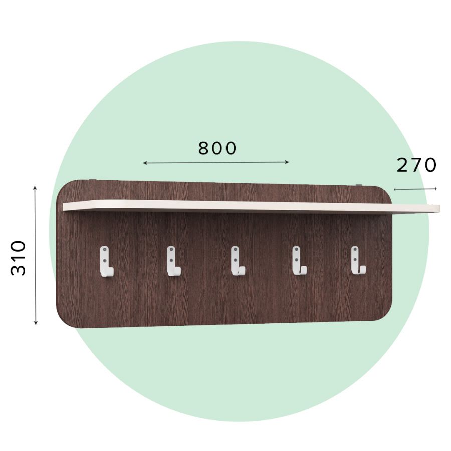 Вешалка В-02