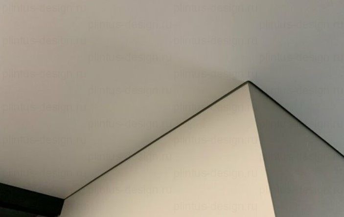 7284.05 теневой потолочный профиль Декопрофиль чёрный