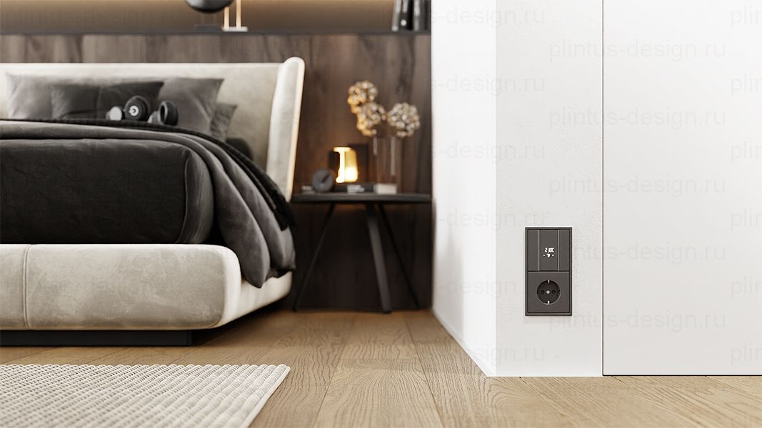 Микроплинтус ФЕСО 11 мм Белый RAL 9003