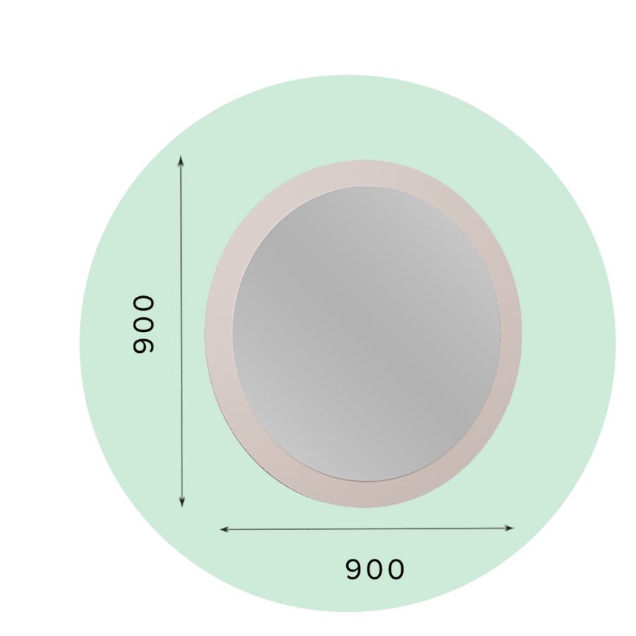 Зеркало настенное ЗН-16 Бруно