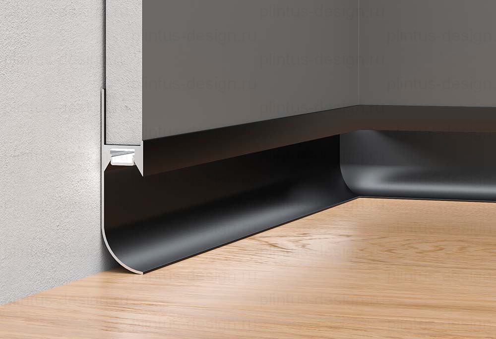 SC 7421 теневой радиусный плинтус Line Art