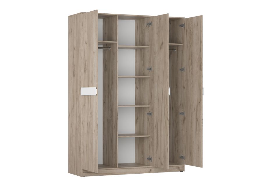 ШРК3 Распашной шкаф (с зеркалом) "ШАРМ" ПВХ