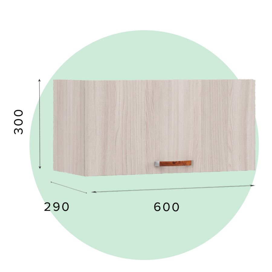 МС "Легенда 10" Шкаф х600 над вытяжкой