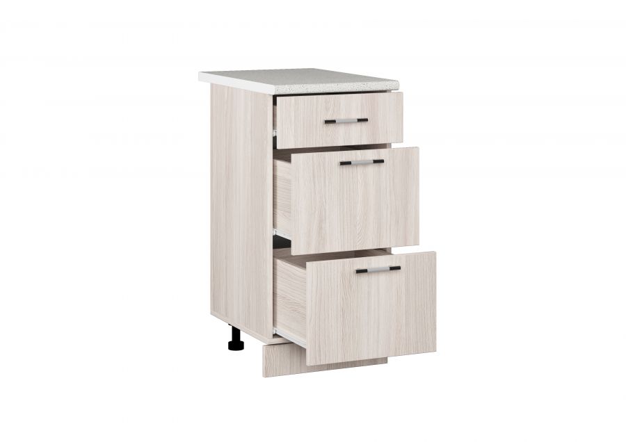 МС "Легенда 10" Тумба х400 с 3 ящиками