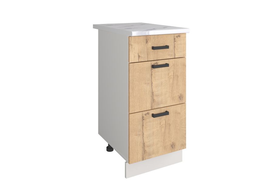 МС "Легенда 10" Тумба х400 с 3 ящиками