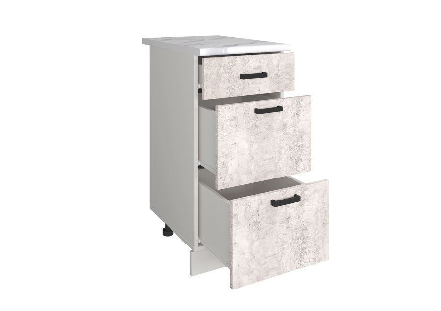 МС "Легенда 10" Тумба х400 с 3 ящиками