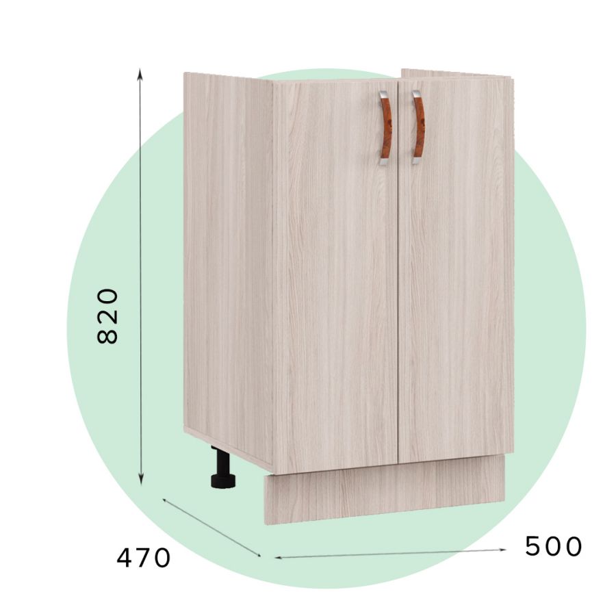 МС Легенда 10 Тумба х500 под мойку