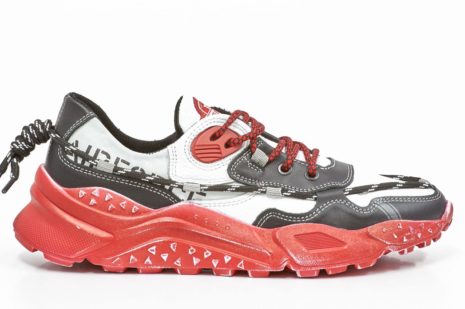 САША Кроссовки REVIZION красный белый