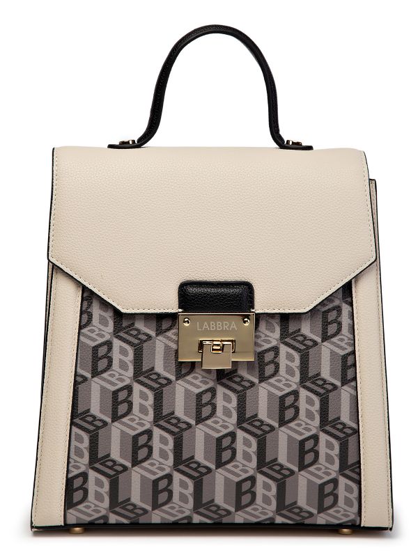 Женский рюкзак LABBRA L-JY2812 multicolor-black/beige
