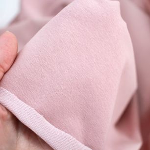 Трикотаж - Футер пудровый с лайкрой 50х30