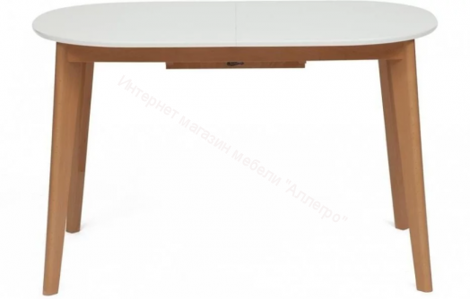 Стол обеденный раскладной Bosco (Боско) 11257 Белый/Натуральный