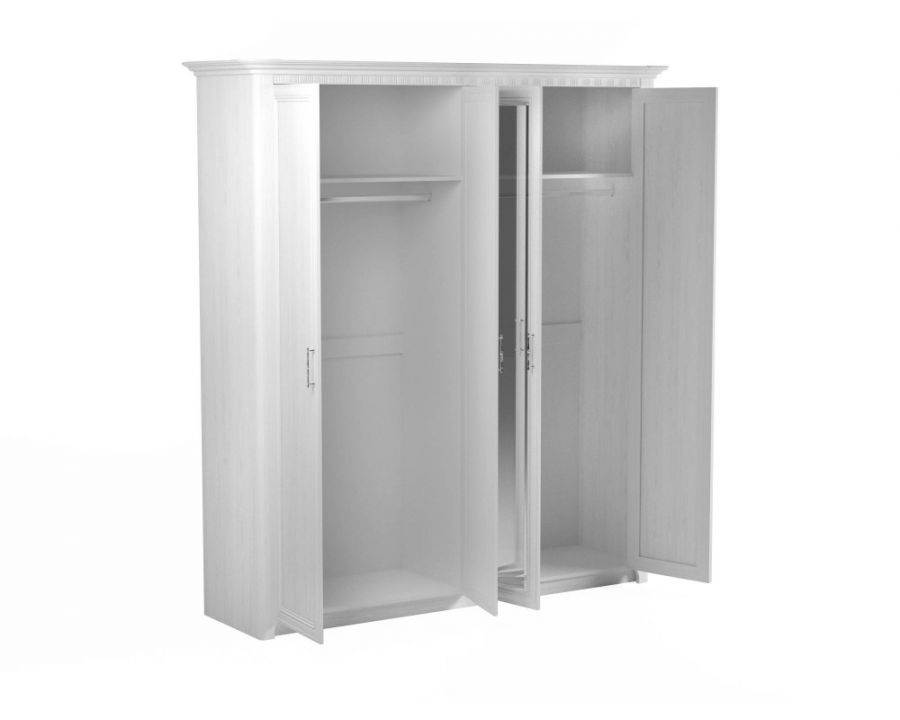 Шкаф 4-х дверный "Клер"