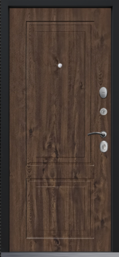 Входная дверь Command Doors Геометрия 33 Темный дуб