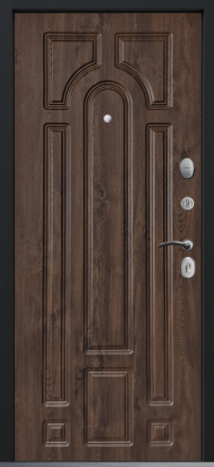 Входная дверь Command Doors Классика 17.02 Темный дуб