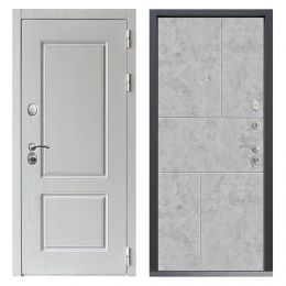 Входная дверь Command Doors Шале Вайт 38 Бетон молочный