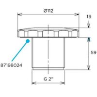 Форсунка пылесосная Flexinox 87198024, под бетон