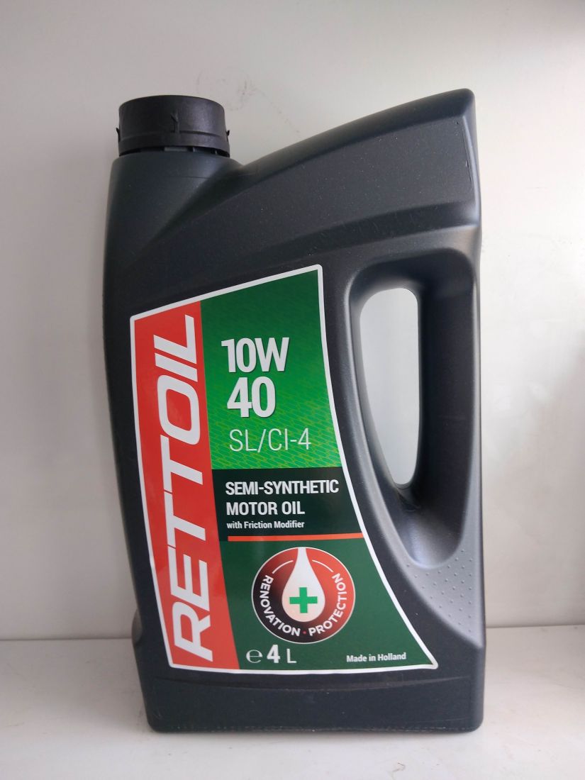 RETTOIL 10W-40 SL/CI-4 (канистра 4л) ГОЛЛАНДИЯ