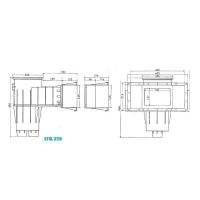 Скиммер Hayward 3119 Premium Wide под лайнер