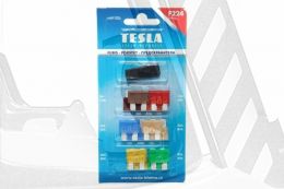 *Предохранители флажковые F224 Tesla (набор 12 шт)5-30А, шт