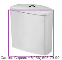 1.WH30.1.861 Бачок Santek Алькор БЕЗ КРЫШКИ