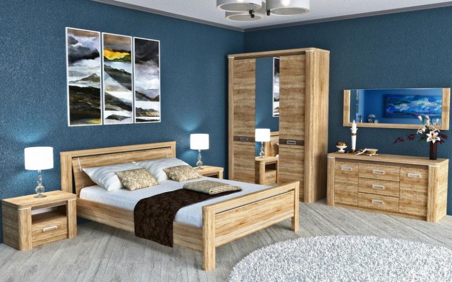 Кровать х1400 "Магнолия"