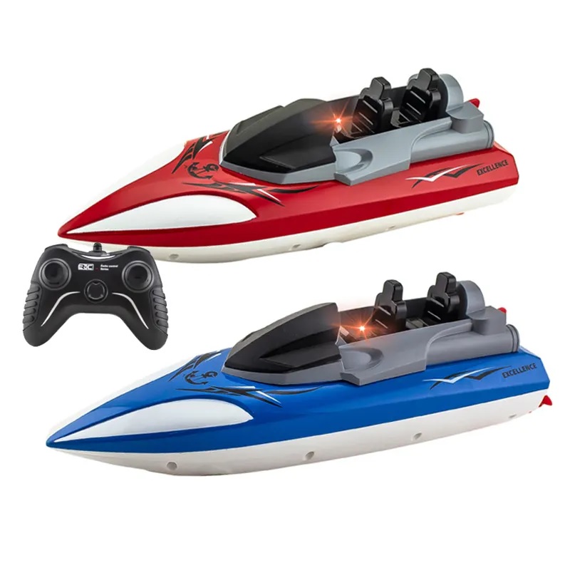 Лодка катер с открытой рубкой Speed Boat на радиоуправлении 15 км/ч с аккумулятором (12023-3)