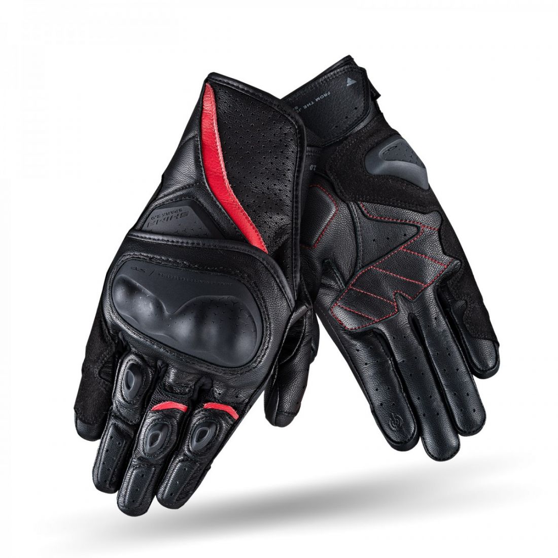 Мотоперчатки SHIMA SPARK 2.0 MEN BLACK/RED