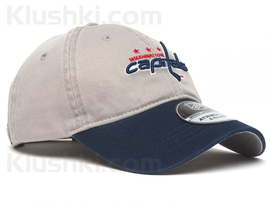 Кепка NHL Washington Capitals серая (подростковая)