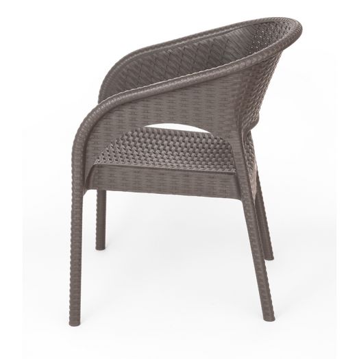 ЭКР-013 Кресло Rattan Серый