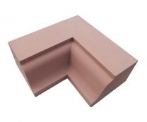 Фасадный отлив (Внутренний угол) из высокопрочного бетона