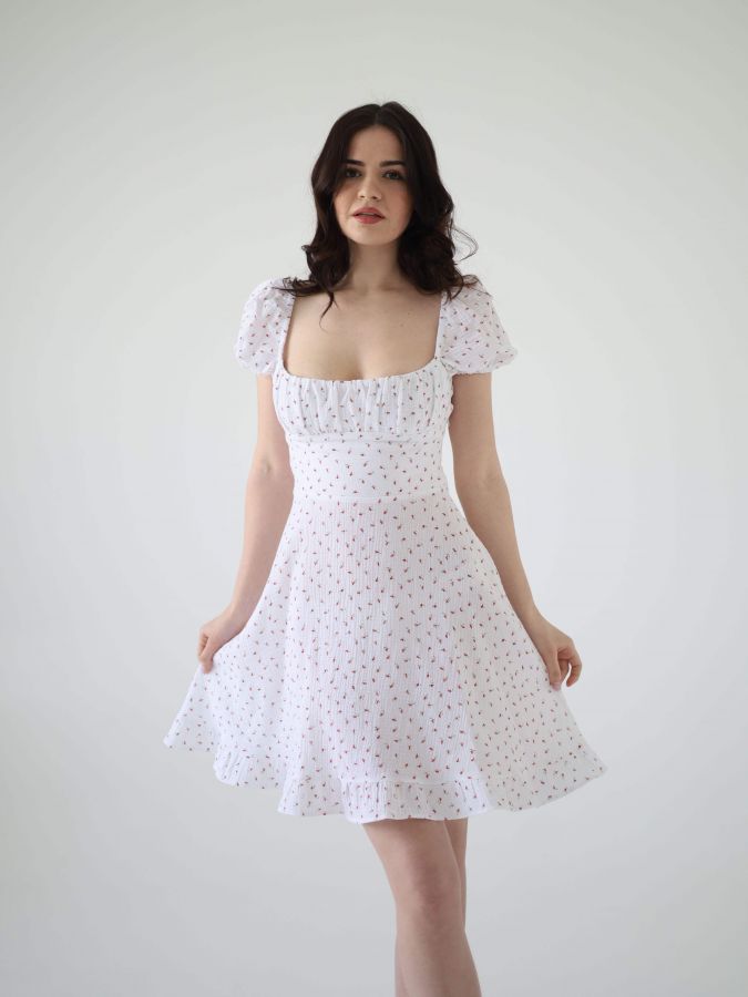 Платье Tenere из муслина в цветочек