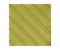 Тактильная плитка с диагональными рифами