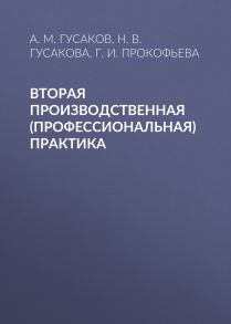 Вторая производственная (профессиональная) практика