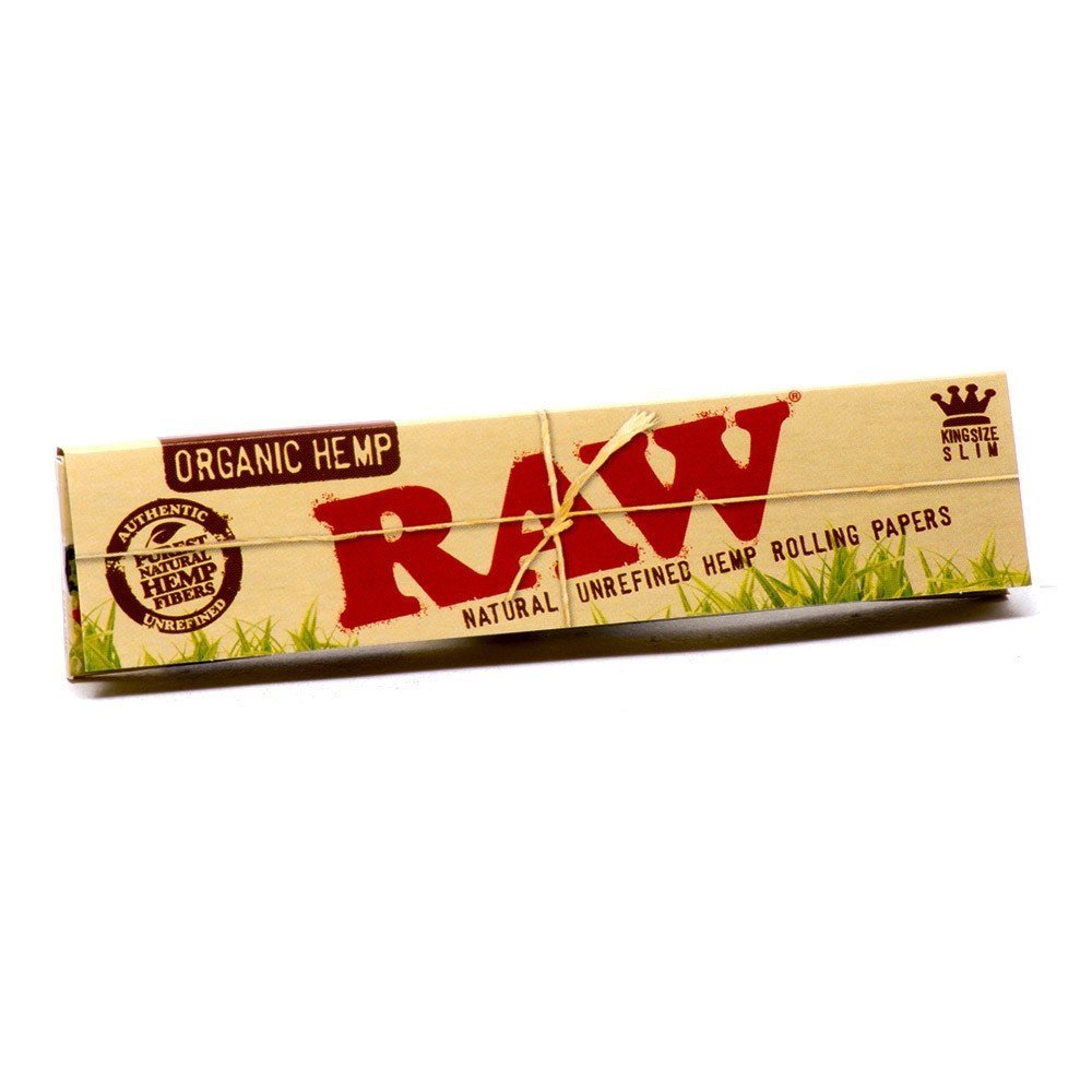 Бумажки для самокруток Raw Organic Hemp KS Slim