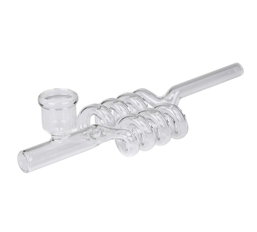 Стеклянная Трубка Duoble Spiral Glass