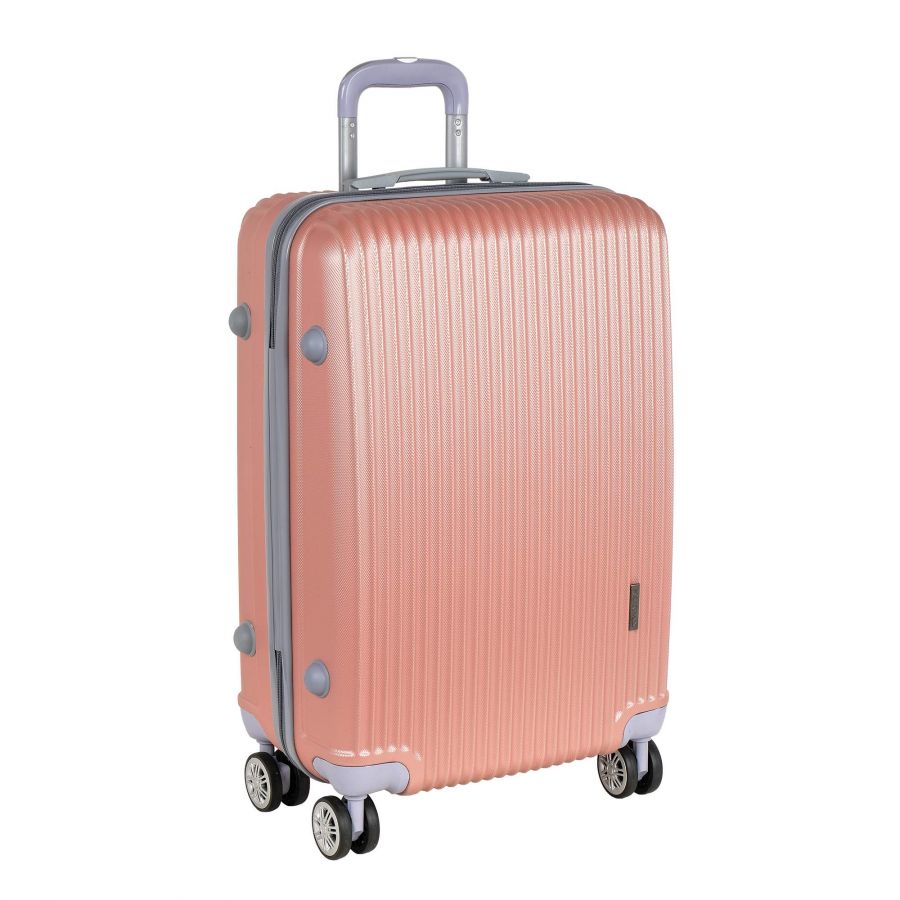 Чемодан ABS средний РА056 24" (2-ой) (Бледно-розовый) POLAR S-4615005623107
