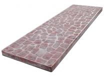 Крупноформатная тротуарная плита «Жираф» (армированная)