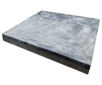 Гладкая крупноформатная тротуарная плитка 600х600х40