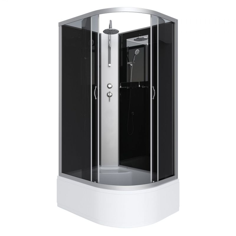 Душевая кабин Niagara NG-2510-14LBKT 120х80 высокий поддон