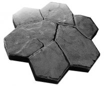 Бетонопаркет «Каменная роза, малая»