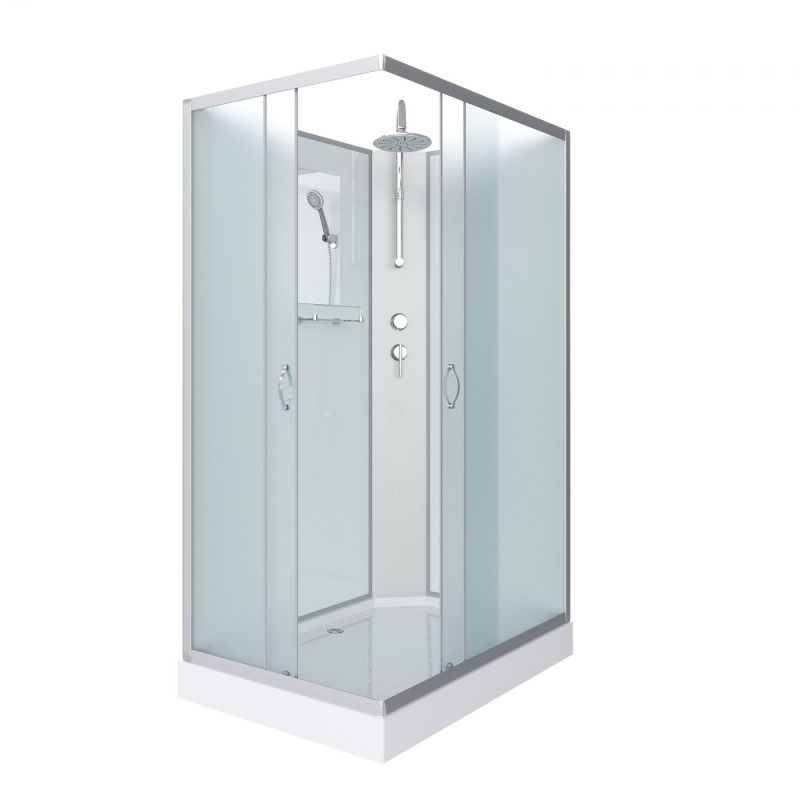 Душевая кабина Niagara NG-43285-14QBKT 120х80 низкий поддон