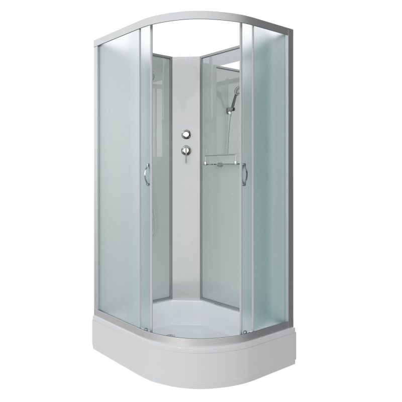 Душевая кабина Niagara NG-33394-14LBK 130х90 средний поддон