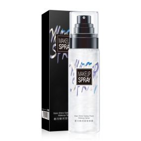 Уценка  Спрей-фиксатор для макияжа мерцающий  MAKEUP SPRAY, 100 мл (замята коробка)