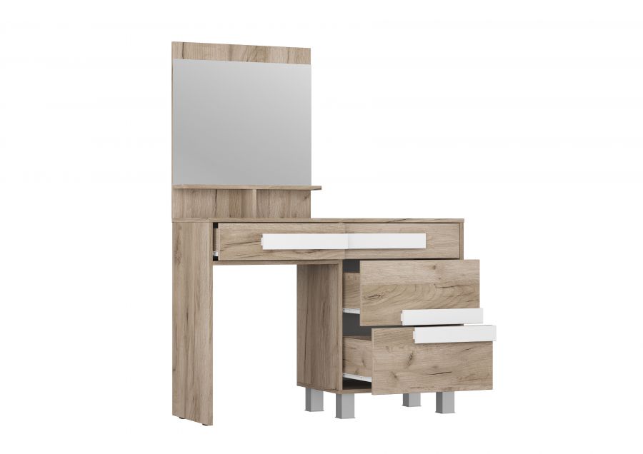 СТ5 Туалетный столик "ШАРМ" ПВХ  (с зеркалом)