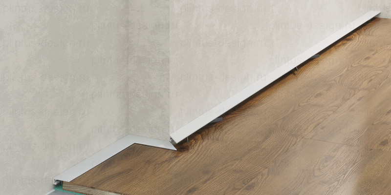 Микроплинтус Micro 15 Classic Laconistiq белый