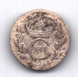 1 оре эре 1698 Карл XII Швеция Редкий год