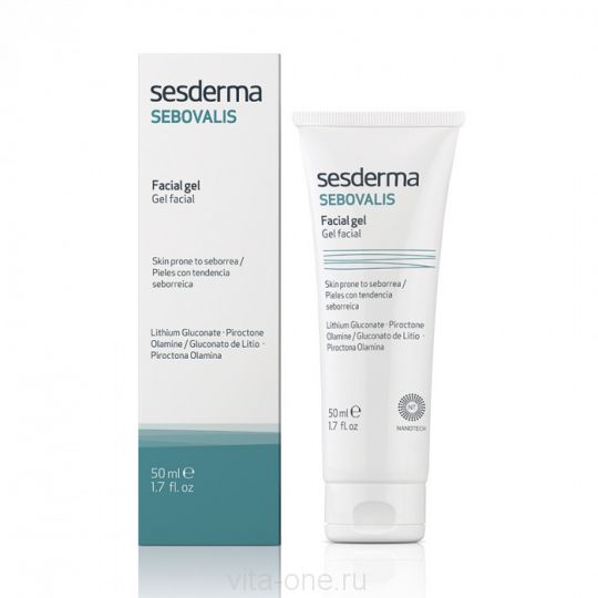 SEBOVALIS Facial gel – Гель для лица Sesderma (Сесдерма) 50 мл